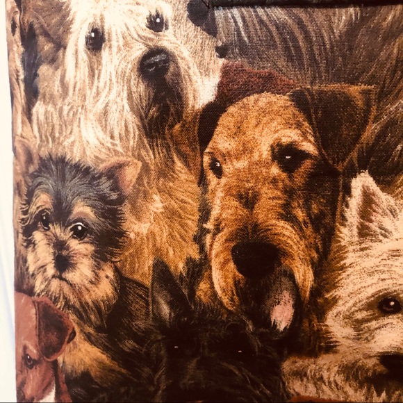 CUTE Handmade Canvas”Doggy” Purse! - Picture 5 of 15